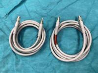 LOT OF 2 STRYKER LIGHT CORDS