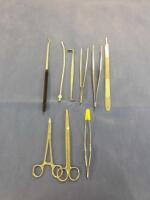 SMALL FORCEPS AND RETRACTORS SET