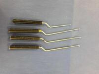 BAYONETTE MICRODISECTOMY CURETTE SET