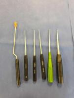 SET OF MICRODISECTOMY CURETTE