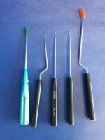 SET OF MICRODISECTOMY CURETTE