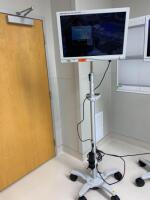 STRYKER VISION ELECT 26" LED SLAVE MONITOR ON CART