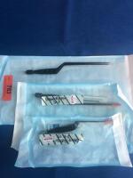 SET OF 3 BIPOLAR FORCEPS