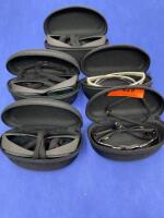 LOT OF 5 MICROLITE SAFETY GOGGLES