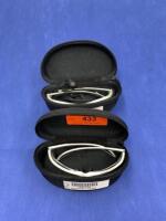 LOT OF 2 MICROLITE RADIATION SAFETY GOGGLES