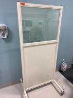 MOBILE LEAD GLASS X-RAY SHIELD