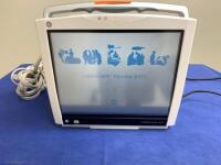 GE CARESCAPE B450 PATIENT MONITOR W/ 2016793-002 PATIENT DATA MODULE