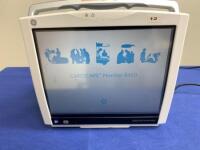 GE CARESCAPE B450 PATIENT MONITOR W/ 2016793-002 PATIENT DATA MODULE