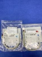 LOT OF 4 ASSORTED GENERAL ELECTRIC ECG LEADWIRES