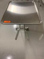 PEDIGO DUAL POST / FOOT OPERATED LARGE MAYO STAND