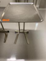 PEDIGO DUAL POST / FOOT OPERATED LARGE MAYO STAND