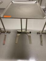 PEDIGO DUAL POST / FOOT OPERATED LARGE MAYO STAND