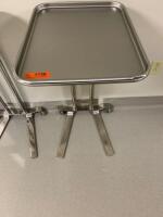 PEDIGO DUAL POST / FOOT OPERATED MAYO STAND