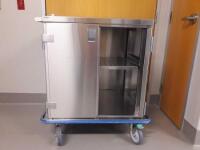 FUTURE HEALTH CONCEPTS 30" X 25" X 39" S/S CASE CARTS