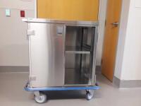 FUTURE HEALTH CONCEPTS 30" X 25" X 39" S/S CASE CARTS