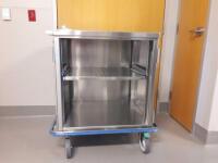 FUTURE HEALTH CONCEPTS 30" X 25" X 39" S/S CASE CARTS