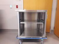 FUTURE HEALTH CONCEPTS 30" X 25" X 39" S/S CASE CARTS