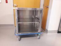 FUTURE HEALTH CONCEPTS 30" X 25" X 39" S/S CASE CARTS