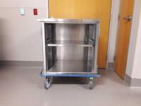 FUTURE HEALTH CONCEPTS 30" X 25" X 39" S/S CASE CARTS