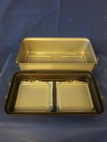 V MUELLER CD3-9CDL GENESIS STERILIZATION CONTAINER W/ LID 9" DEEP