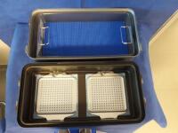 V MUELLER CD7-9C XL GENESIS STERILIZATION CONTAINER W/ LID 9" DEEP