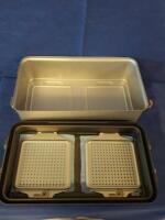 V MUELLER CD3-9CDL GENESIS STERILIZATION CONTAINER W/ LID 9" DEEP