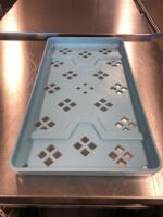 LOT OF 9 CARDINAL HEALTH TRANSPORT TRAYS