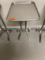 PEDIGO DUAL POST / FOOT OPERATED MAYO STAND