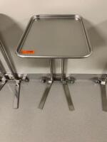 PEDIGO DUAL POST / FOOT OPERATED MAYO STAND