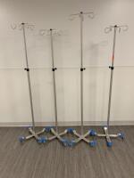 LOT OF 4 FUTURE HEALTH CONCEPTS IV POLES