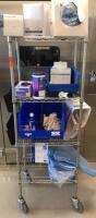 CARTS AND CONTENTS OF STERILIZATION SUPPLIES