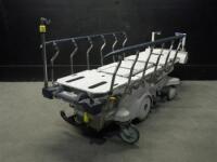 STRYKER 1025 ZOOM GLIDEAWAY BIG WHEEL STRETCHER WITH SCALE