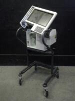 NELLCOR PURITAN BENNETT 840 VENTILATOR SYSTEM ON ROLLING STAND