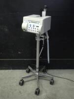 HEALTHDYNE QUANTUM PSV PRESSURE SUPPORT VENTILATOR ON ROLLING STAND