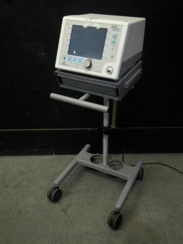 RESPIRONICS BIPAP VISION VENTILATORY SUPPORT SYSTEM ON ROLLING STAND