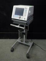 RESPIRONICS BIPAP VISION VENTILATORY SUPPORT SYSTEM ON ROLLING STAND