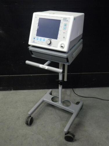 RESPIRONICS BIPAP VISION VENTILATORY SUPPORT SYSTEM ON ROLLING STAND