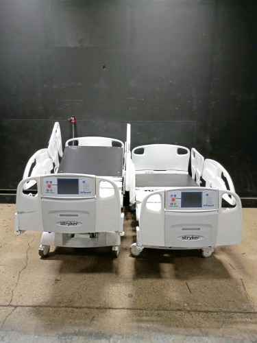 LOT OF (2) STRYKER IN TOUCH HOSPITAL BEDS