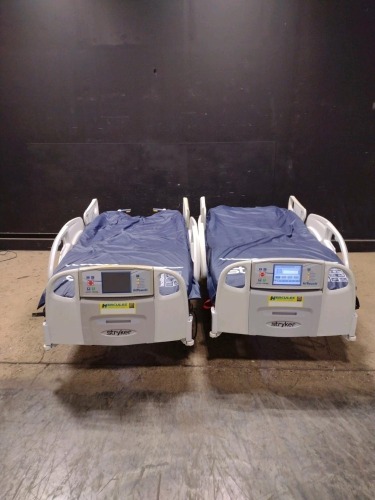 LOT OF (2) STRYKER IN TOUCH HOSPITAL BEDS