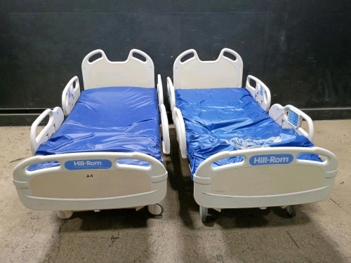 LOT OF (2) HILL-ROM VERSACARE HOSPITAL BEDS