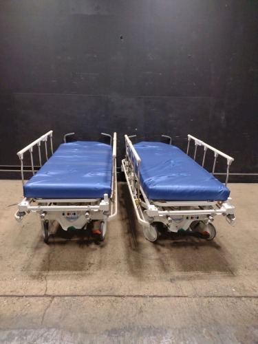 LOT OF (2) HILL-ROM ELECTRIC STRETCHERS