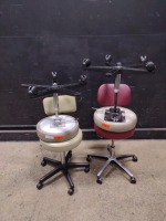 LOT OF (4) STOOLS