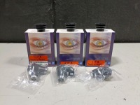 LOT OF (3) WELCH ALLYN 901022 OTOSCOPE HEADS