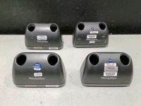 LOT OF (4) WELCH ALLYN 7114 CHARGERS