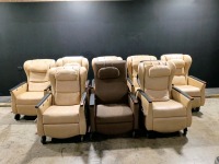 LOT OF (8) RECLINERS