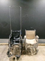 LOT OF (2) WHEELCHAIRS