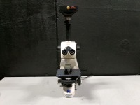 CARL ZEISS AXIOSKOP 40 LAB MICROSCOPE WITH 6 OBJECTIVES