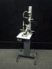 SHIN-NIPPON SL-102 SLIT LAMP ON ROLLING STAND