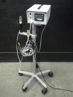 BARD SITE RITE 3 ULTRASOUND SYSTEM WITH 2 PROBES (9MHZ, 7.5MHZ) ON ROLLING STAND