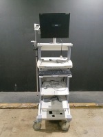 OLYMPUS ENDOSCOPY CART WITH MONITOR